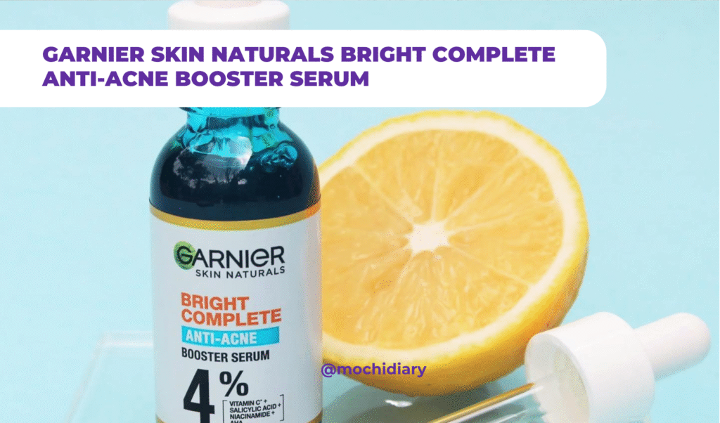 Serum giảm mụn Garnier Skin Naturals Bright Complete Anti-Acne Booster Serum